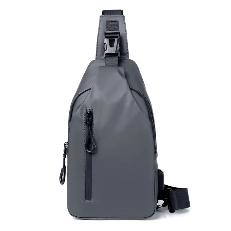 Customized Sling waterproof Chest Bag Nylon Shoulder Travel Messengers Male Bag Man Crossbody Bag