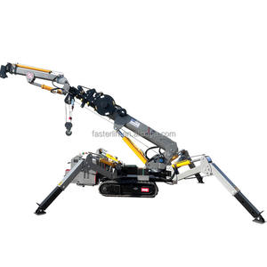 Tragbarer Minikran Spinnenkran Baustellen-Raupenkran mit Kernkomponenten <span class=keywords><strong>Motor</strong></span> Pumpe Getriebe <span class=keywords><strong>Mini</strong></span>-Fahr- und Hebekran - Product Image 1