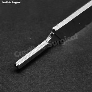 Crédible Surgical Pvt Ltd Manche de scalpel en acier inoxydable extra long Manuel Manche BP à usage unique pour instruments chirurgicaux - Product Image 3