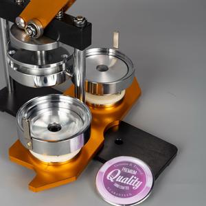 Máquina para hacer botones de 50 mm de 3.ª generación, prensa de insignias DIY sin instalación, 100 piezas de botones de plástico, cortador de círculos, libro mágico - Product Image 4
