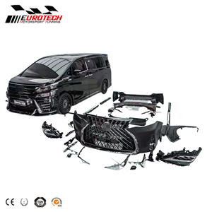 Facelift-luz trasera de parachoques para coche, MATERIAL ALPHARD/VELLFIRE, conversión a cuerpo <span class=keywords><strong>LM300H</strong></span>, 2021-2014 PP, novedad de 2021 - Product Image 2