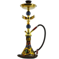 Chicha en Verre Portable en Gros avec Tuyau Simple