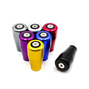 ลูกบิดเกียร์รถยนต์อลูมิเนียมอัลลอยด์ M12 M10 M8 กันสนิมสีเงินสีทองสีม่วงสีฟ้าไทเทเนียม YC100245 SK016 - Product Image 2
