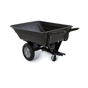 <span class=keywords><strong>Remorque</strong></span> de <span class=keywords><strong>jardin</strong></span> en plastique convertible à pousser et à tirer de 300 L (10 pieds cubes) pour VTT - Product Image 4