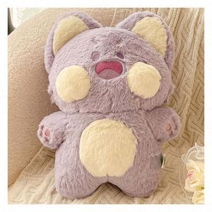 Custom High Quality Kawaii Cat Plush <b>Toy</b> Pillow <b>Soft</b> Cute Long Black Cat <b>Stuffed</b> Animal Creative Designs Holiday Gift for Kids - Product Image 6