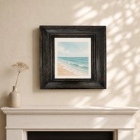 Cadre photo rectangulaire en bois fait main et durable, pour affichage vertical et horizontal sur table, style antique pour la maison