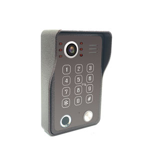 Meilleur Biométrique D'empreinte Digitale Station Extérieure Sonnette Appartement Système D'interphone Vidéo Villa Moniteur 4 Filaire Vidéo Étanche - Product Image 5