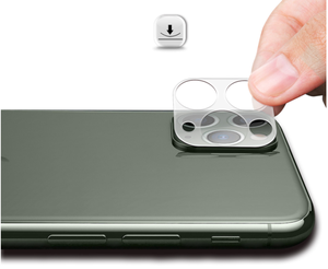 Para iPhone 11 Pro X Xr Max/XS lente de <span class=keywords><strong>la</strong></span> cámara de película protectora con Protector de lente de cámara, anillos - Product Image 2