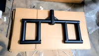 Accessoires pour rack de musculation DINUO, Nouveau siège de maintien des jambes, Fixation pour barres de dips pour cage à squats, entraînement de force à domicile