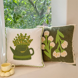 Cuscino Decorativo Ricamato per Soggiorno in Stile Nordico, Cuscino per Testiera Camera da <span class=keywords><strong>Letto</strong></span>, Supporto Lombare, Federa per Cuscino - Product Image 3