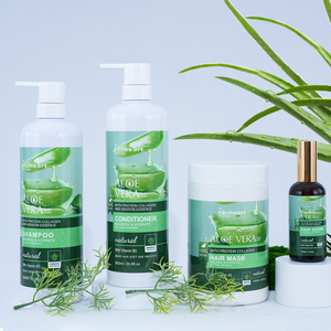 Tratamiento Capilar Sin Sulfatos -- Purificación e Hidratación <span class=keywords><strong>del</strong></span> Cuero Cabelludo Champú Profesional con <span class=keywords><strong>Aloe</strong></span> <span class=keywords><strong>Vera</strong></span> y Proteína de Arroz <span class=keywords><strong>para</strong></span> <span class=keywords><strong>el</strong></span> <span class=keywords><strong>Crecimiento</strong></span> <span class=keywords><strong>del</strong></span> <span class=keywords><strong>Cabello</strong></span> - Product Image 1
