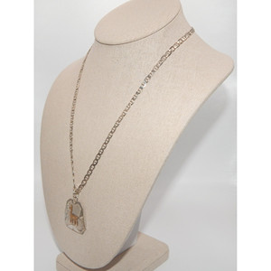 .สร้อยเงินสเตอริ925 & จี้ลาส925และทอง18K - Product Image 1