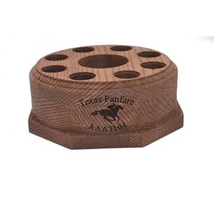 Exhibidores <span class=keywords><strong>de</strong></span> Corcho para Botellas <span class=keywords><strong>de</strong></span> <span class=keywords><strong>Bourbon</strong></span> <span class=keywords><strong>Blanton</strong></span>, Soporte <span class=keywords><strong>de</strong></span> Madera con Grabado Láser Personalizado, Exhibición Redonda Iluminada <span class=keywords><strong>de</strong></span> Corcho <span class=keywords><strong>de</strong></span> Roble - Product Image 3