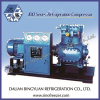 Compresseur de réfrigération industriel de Dalian pour usine de glace