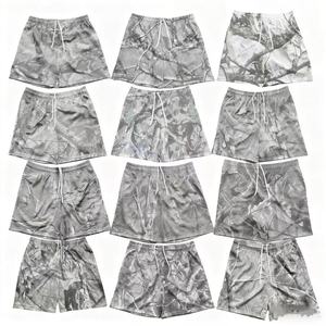 <span class=keywords><strong>Pantaloncini</strong></span> da <span class=keywords><strong>basket</strong></span> da uomo in rete ad asciugatura rapida con nuova stampa estiva con tronco d'albero <span class=keywords><strong>pantaloncini</strong></span> da spiaggia da corsa Spray arcobaleno a vita media all'ingrosso - Product Image 3