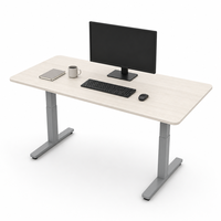 Base de bureau électrique réglable en hauteur à double moteur avec levage fluide pour le bureau