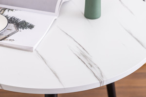 Hiện đại vòng bàn cà phê trong vàng kim loại bàn trà cho sofa đồ nội thất nhà cho phòng khách hoặc phòng ngủ - Product Image 5