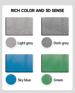 Không thấm nước Đá Cẩm thạch-hiệu ứng epoxy màu cát sàn sơn, chống trượt, nhà phòng ngủ, nhà để xe, không bong tróc sàn sơn - Product Image 6