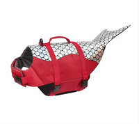 Jus Pet 600D haute élastique Oxford Pet gilet de sauvetage chien maillot de bain vêtements de sécurité chien gilet de sauvetage avec requin