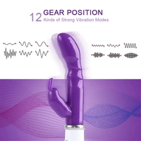 Vente chaude Double Tête Vibromasseur Massage Vaginal Gode Sex Toys Femmes G-Spot Vibrant Clitoris Stimulateur Femelle Masturbateur