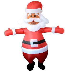 Costume de Noël gonflable pour adulte (homme-neige et renne), et costume de Père Noël gonflable pour enfant - Product Image 2