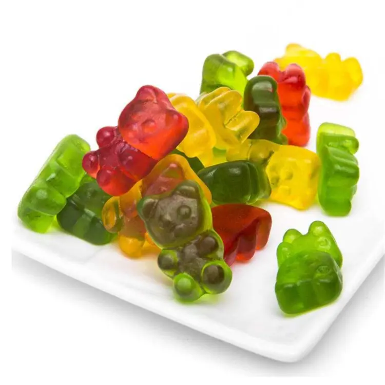 Jelly Gummy Candy Bean Membuat Mesin Deposit Line Produksi