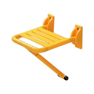 Tabouret de douche mural pliable Jiu Xi en plastique, capacité 250 kg, équipement de sécurité pour salle de bain - Product Image 2