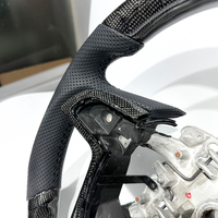 Volant sport en fibre de carbone noire personnalisé de luxe à motif de football, adapté aux Pontiac Holden VE G8