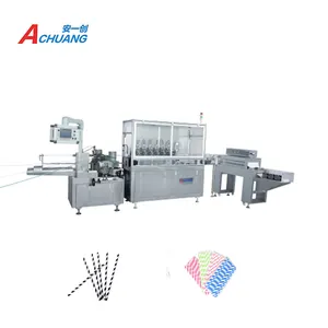 AC-12 Automática multi-cortadores de papel canudo que faz a máquina