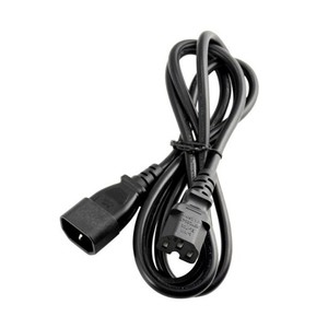 สายไฟ C13 ถึง C15 ขั้วต่อ Iec สำหรับคอมพิวเตอร์ สายต่อขยาย วัสดุพีวีซี - Product Image 1