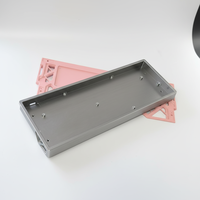 Composants de clavier de jeu en alliage d'aluminium usinés avec précision CNC, avec traitement électrophoretique de surface.