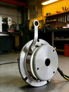 Nouvelle vente chaude 2021 Frein à disque à ressort DC 24V pour fauteuil roulant, frein électromagnétique manuel avec roulement - Product Image 2