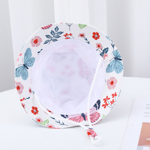 Haute qualité en plein air soleil plage été bébé fille garçon enfant <span class=keywords><strong>Bonnet</strong></span> casquette mignon pêcheur Panama chapeaux enfants dessin animé seau chapeau - Product Image 6