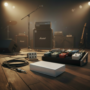 Massives 1590DD Effektpedal-Gehäuse aus Aluminiumguss mit IP65-Schutz und pulverbeschichtetem Finish - Product Image 1