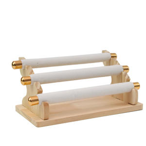 <span class=keywords><strong>2026</strong></span> Großhandel Holz 3-stöckiger <span class=keywords><strong>Ring</strong></span>-Schmuck-Organizer Turm mit Schwammstangen-Ringhalterung Mehrschichtiger <span class=keywords><strong>Ring</strong></span>-Aufbewahrungsständer - Product Image 5