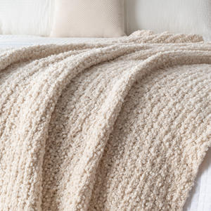 Couverture épaisse en Polyester doux, cm, décoration de luxe pour la maison, tricot épais, chaud et confortable, lavable - Product Image 3