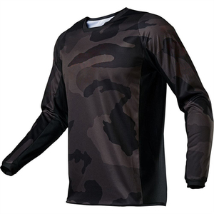 Maillots de bain de course d'arène personnalisés unisexes, légers à manches longues et sans couture, vente en gros de maillots de moto unisexes - Product Image 1