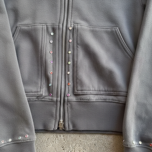 เสื้อฮู้ดสำหรับทุกเพศรุ่นผ้าแห้งเร็วระบายอากาศได้ดีเสื้อแนวสตรีทผ้าคอตตอน100% 480GSM ซักกรดสำหรับฤดูหนาว - Product Image 1