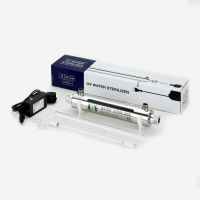 Purificateur d'eau UV Furin SSE-006 0.5GPM 6W avec lampe UV 6W, construction en acier inoxydable, certifié CE