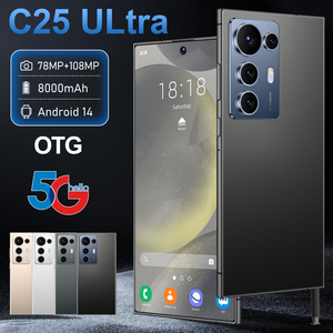 Teléfono Inteligente Android Barato 2026, C25 Ultra Deca Core, Pantalla Grande de 7.3 Pulgadas, 16GB+1TB de Almacenamiento, Doble SIM - Product Image 2