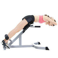 Chaise romaine en acier pliable et réglable pour le sport et le divertissement en intérieur, entraînement efficace de la taille et des hanches, développement musculaire