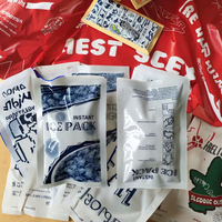 Compresse froide jetable à refroidissement rapide à usage unique (PE + gel de nitrate d'ammonium certifié CE) 100g pour les premiers secours