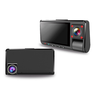 Dash <b>Camera</b> 1080P Triple Recording F1.8 Aperture Night Vision With 4 IR Lights Wide Angle Reversing <b>Camera</b> - Product Image 2