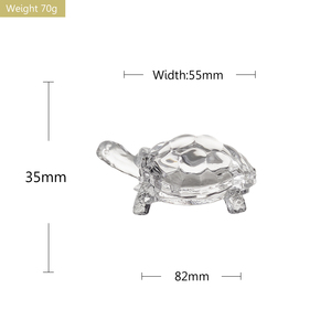 Novedad: Figura Decorativa de Cristal con Forma de Tortuga, Ecológica y Contemporánea, para Decoración del Hogar, Florero de Mesa, Amuleto Feng Shui para la Paz - Product Image 5