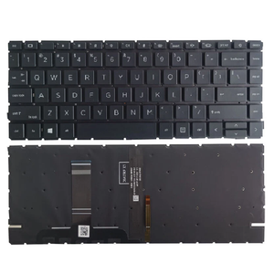 Teclado de repuesto para portátil HP ProBook 645 <span class=keywords><strong>640</strong></span> <span class=keywords><strong>G8</strong></span>, Teclado retroiluminado en inglés de EE. UU. - Product Image 1