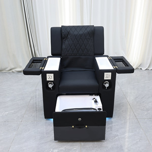 Multifunction Luxury Nail Salon Manicure Chair Foot Spa <b>Bath</b> Lay Down Adjustable Recline Electric Massage Pedicure Chair for SPA - Product Image 3