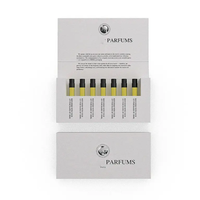 Custom Perfume Glass Sample Box 3 ml 5 ml 10 ml Gift Trial Parfum Sample Box Glass Test Tube Small Business Perfume Box