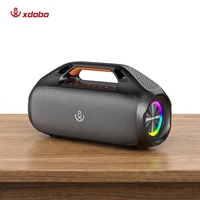 Haut-parleur sans fil d'extérieur 5.3, 160W, basses puissantes, 6 haut-parleurs, son surround à 360 degrés, étanche, design portable