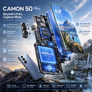 Smartphone pliable 6,8 pouces Deca Core LED avec prise en charge du langage espagnol 5G/LTE/CDMA, 12 Go de RAM/512 Go de ROM - Product Image 4