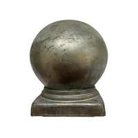 Capuchons de poteau en acier pour clôture, éléments de clôture en fer, prix bas, usine chinoise